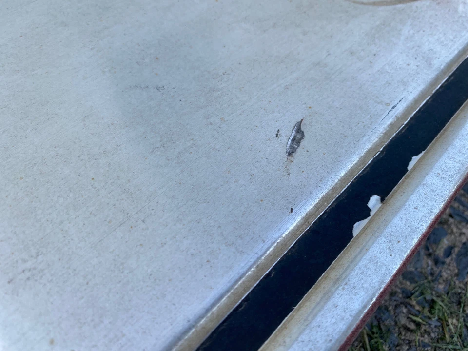 Panel de moldura de puerta trasera original 1983 1992 Ford Ranger Truck 91 90 89 88 87 86 85 84 Foto 4 de 4