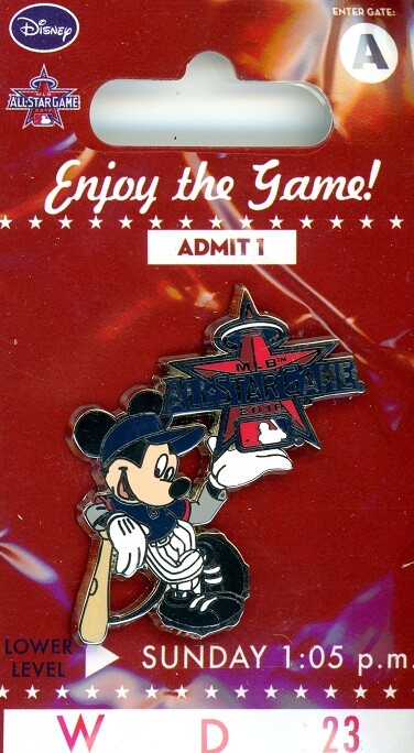 記念品+関連グッズ MLB 2010 All-Star Game Pin Set Disney 2010 MLB All-Star Game Pin Choice pins Angels Disney Donald