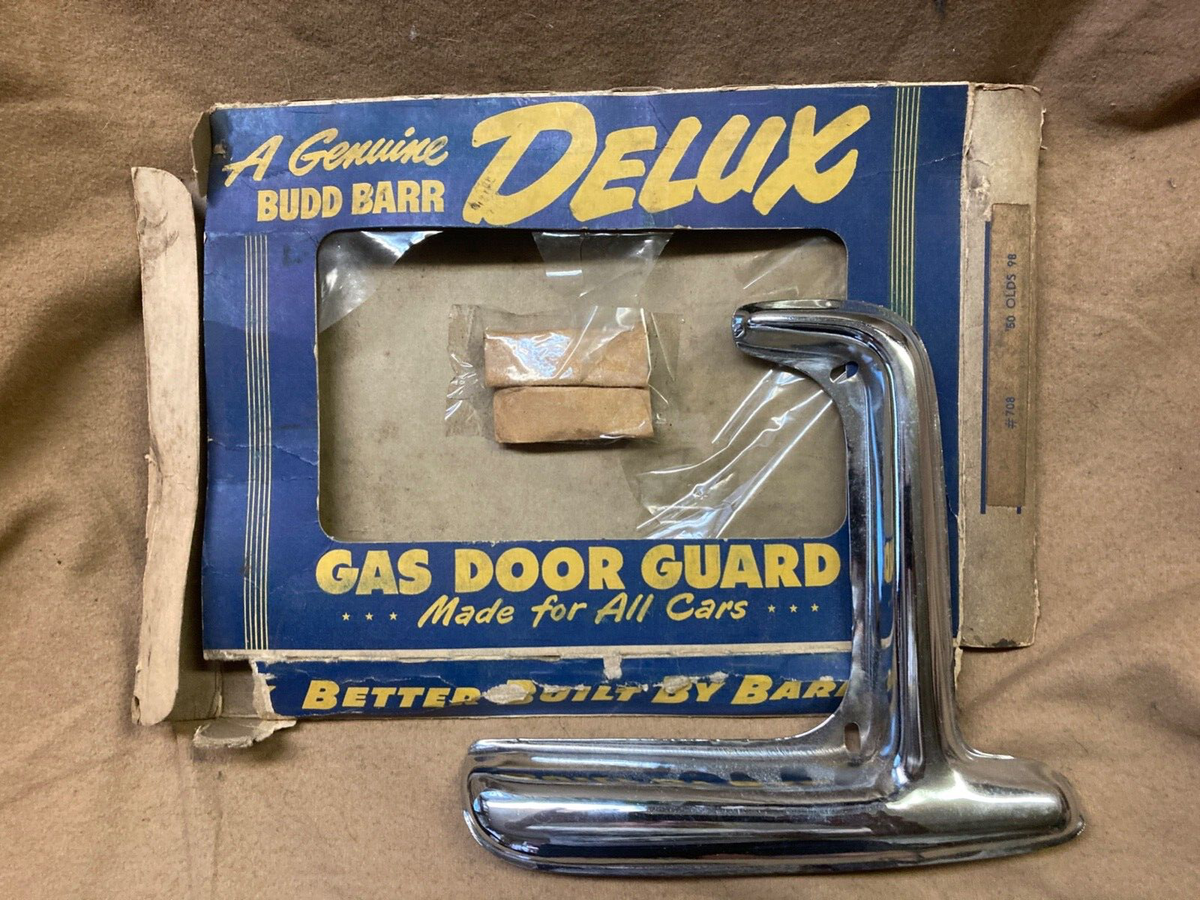 1950 Olds, Oldsmobile 98 Budd Barr DeLux chrome plated NOS Gas