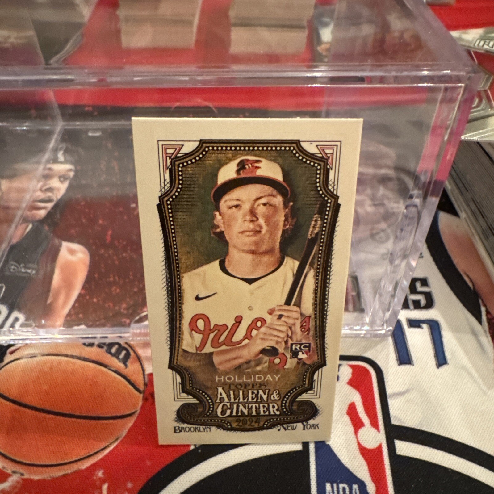 2024 Topps Allen & Ginter Jackson Holliday Mini #277 Baltimore Orioles