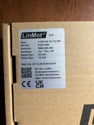 LinMot C1250-MI-XC-1S-000 0150-5589 Controller