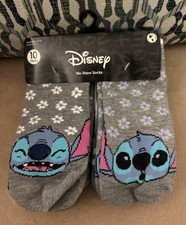 Disney Lilo  Stitch Women's No Show Socks, 10-Pack, Size 4-10 NEW