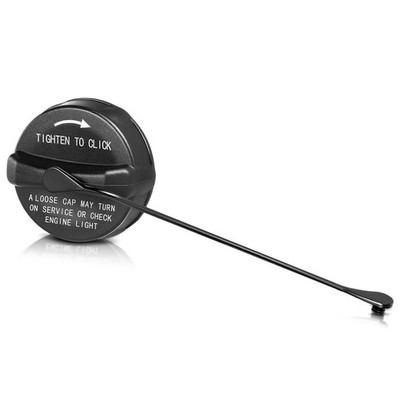 Bouchon R&eacute;servoir Dodge RAM 2002-2018 Bouchon De R&eacute;servoir Carburant Noir Pour DODGE RAM 1500/2500/3500/4500 (2002-2018) - Remplacement Direct OEM 52030377AB Remplacement Capuchon R&eacute;servoir OEM