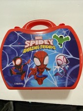 Kids Spider-Man Handyman Suitcase Tool Set Spider Amazing Friends