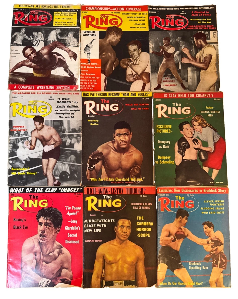 25+ Ring Magazine In Vintage Sports Magazines for sale | Updated