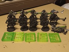 Warhammer 40,000 Necron Warriors set of 14 plus additional parts 40K