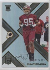 2017 Donruss Elite Rookies 32/499 Jonathan Allen #200 0e3