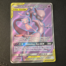 Mewtwo & Mew GX 71/236 Unified Minds TAG TEAM GX Holo Ultra Rare 270 HP on eBay
