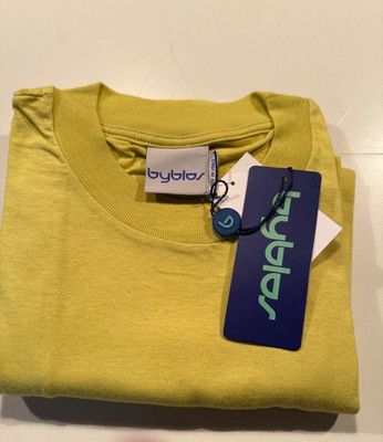 Byblos T Shirt, Size XL, Yellow