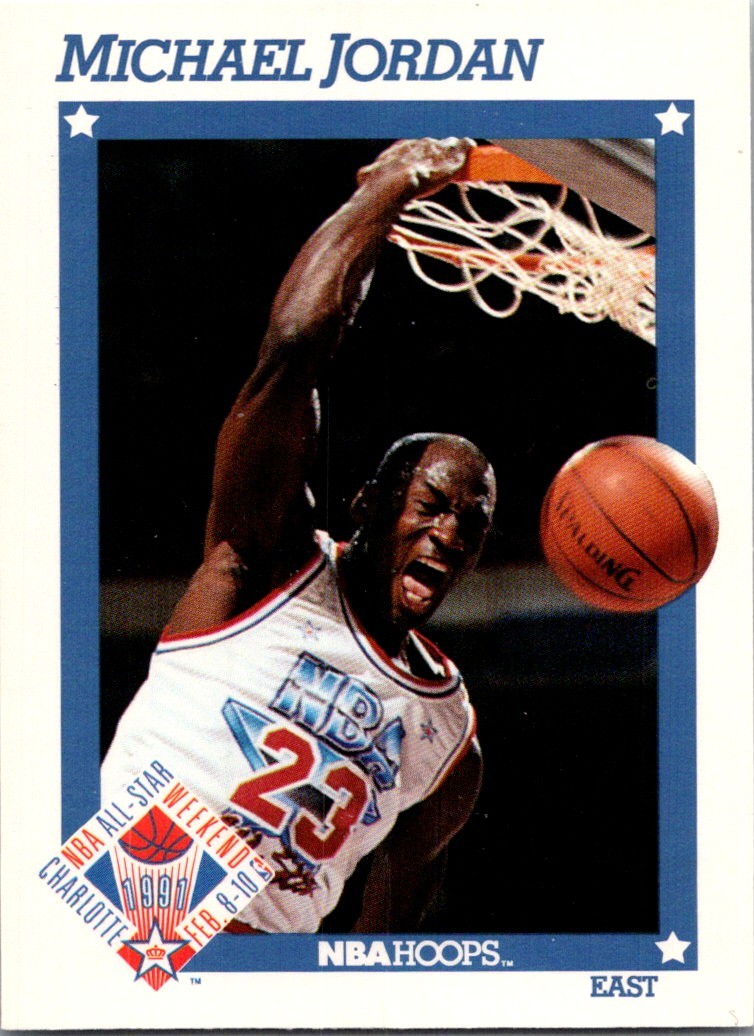 1991-92 Hoops Michael Jordan Chicago Bulls #253