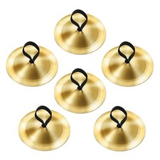 6 Pieces Finger Cymbals Belly Dancing Zills Musical Instrument6945