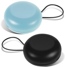 4Pack Mini Portable Earplug Cases Round Ear Plug Holder for Business Trip Travel