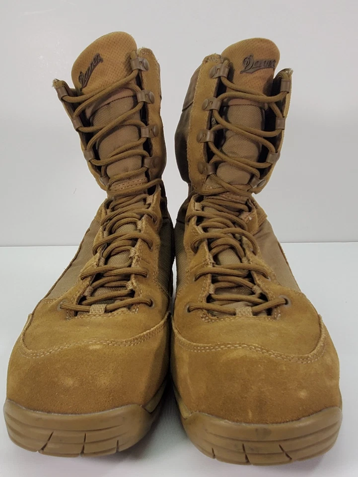 Мужские боевые ботинки Danner Desert TFX G38 8 дюймов размер США 9,5 EE БЕЗ СТЕЛЕК Coyote - Изображение 2 из 4