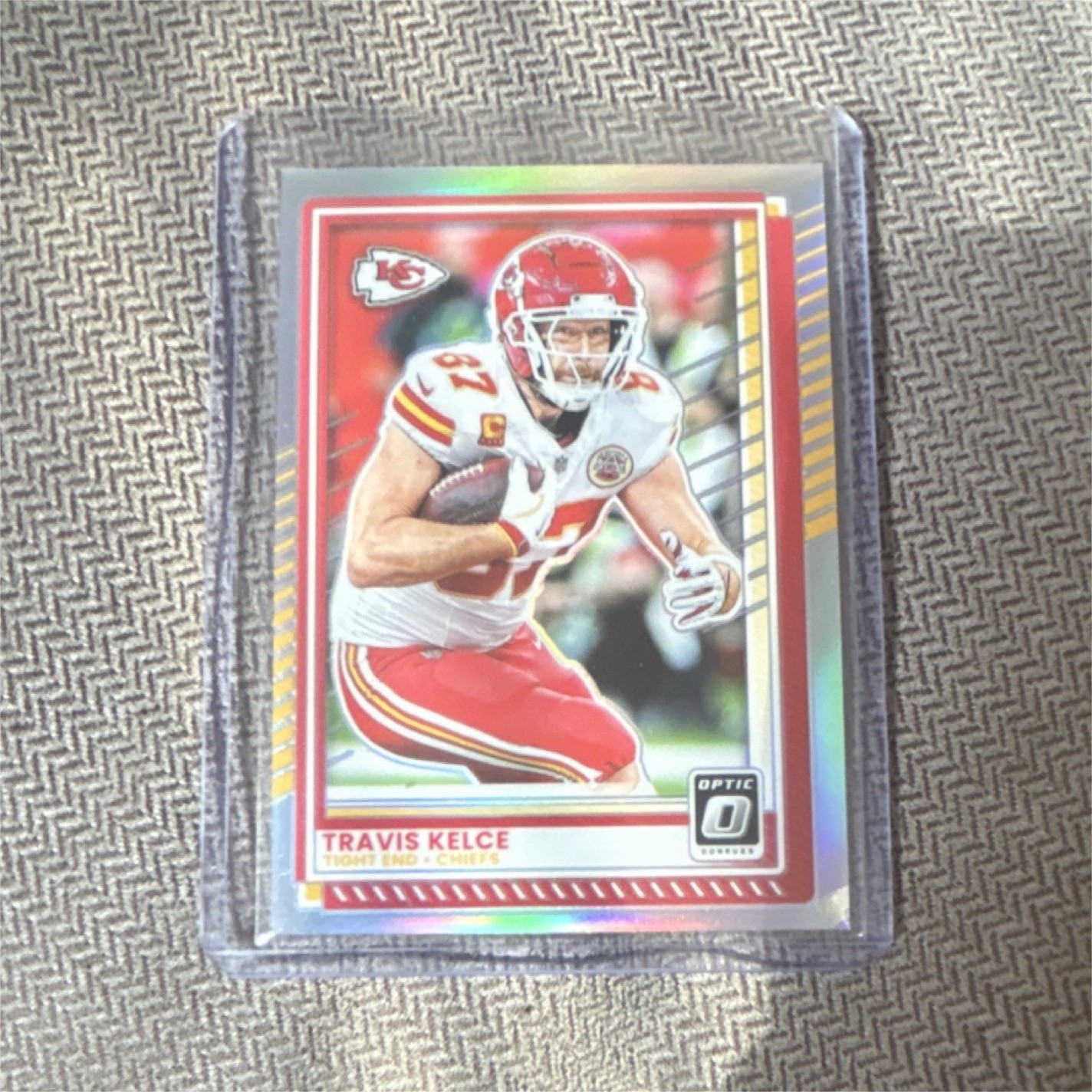 Panini Donruss Optic 2025 Travis Kelce Kansas City Chiefs silver 