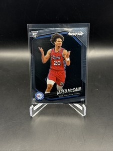 2024-25 Panini Prizm Black Basketball Jared McCain Rookie #80 