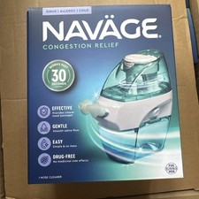 Navage Congestion Relief SDG-2 1 Nose Cleaner  30 Saltpod Capsules New In Box