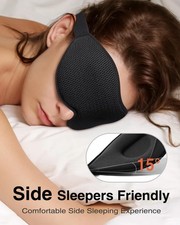 3D Sleep Mask for Side Sleepers   No Eye Pressure, Women  Men