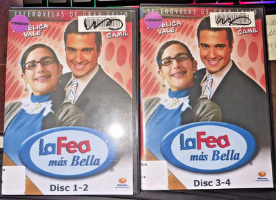 La Fea Mas Bella (DVD 2007, 4-Disc Set) Espanol, Angelica Vale Ex Lib