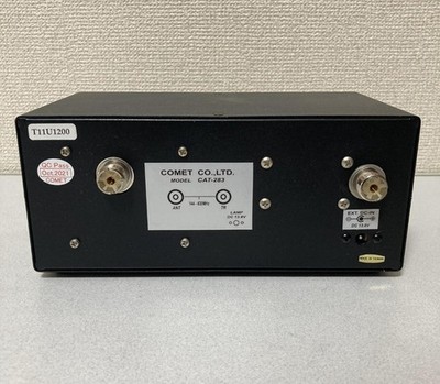 COMET CAT-283 144/430MHz アンテナカプラー COMET CAT-283 144/430MHz 300W/60W Dual Band Antenna Coupler Brand