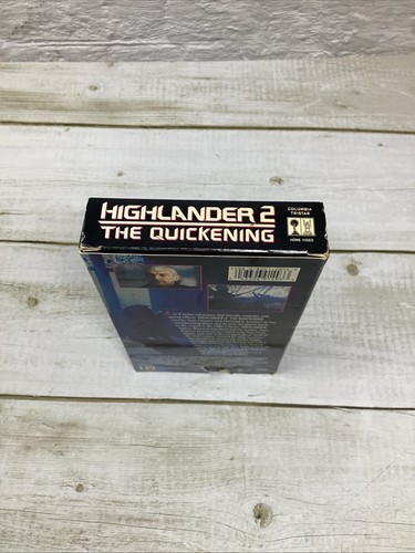Highlander 2 The Quickening VHS Movie VCR Video Tape Used Sean Connery - Imagen 5 de 7