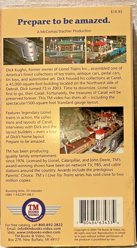 Great Lionel Layouts 1 Richard Kughn’s Train Collections 2 VHS TM Video McComas - Picture 8 of 24