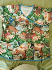 Easy stretch scrub top-XL Women's