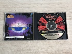 SS Sega Saturn Soft Fipro Gaiden Blazing Tornado [Management 22583] [B]