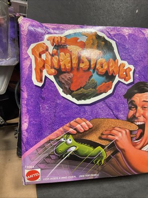 フリントストーン　ビッグサイズ　フレッド　バーニー　アメトイ 1993 Mattel The Flintstones Movie Big Bite Fred Figure for sale