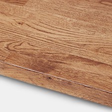 3000mm GoodHome Hinita Dark Oak Solid Wood Kitchen Worktop Square Edge Fitting 