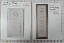 The Victoria Sampler Heirloom ANNIVERSARY + BIRTH Hardanger Pattern Thea Dueck