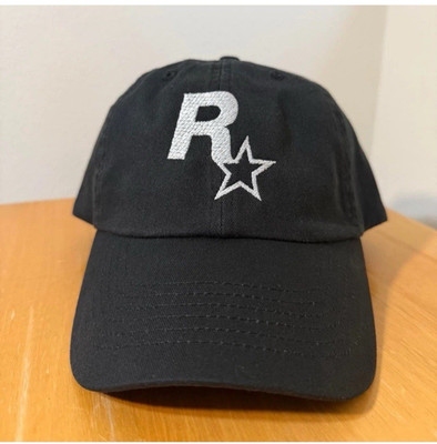 Rockstar Black Dad Hat