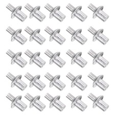 Aluminum Core Rivets with Round Head 200Pc,Knock Type Expansion Aluminum5347