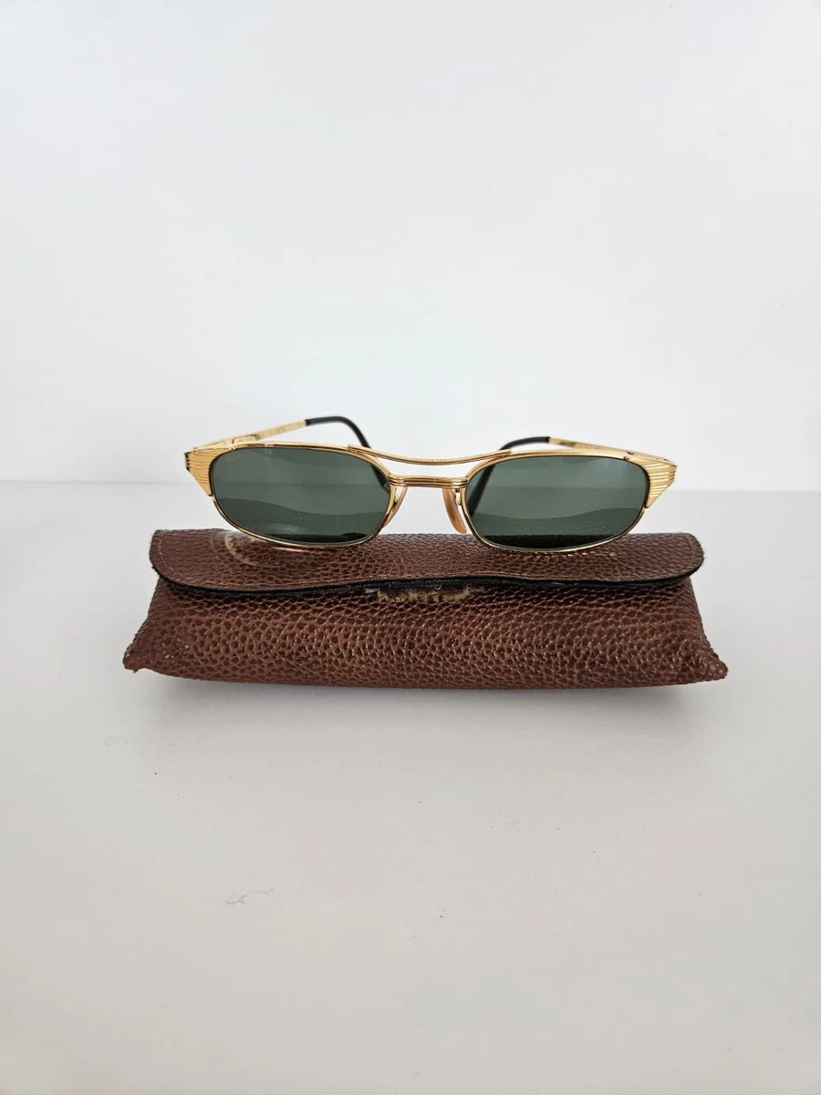 Ray-Ban Rectangular Metal Original Vintage Sunglasses for sale | eBay
