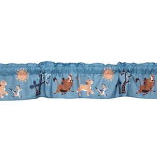Disney Baby Lion King Adventure Window Valance by Lambs  Ivy - Blue, Brown