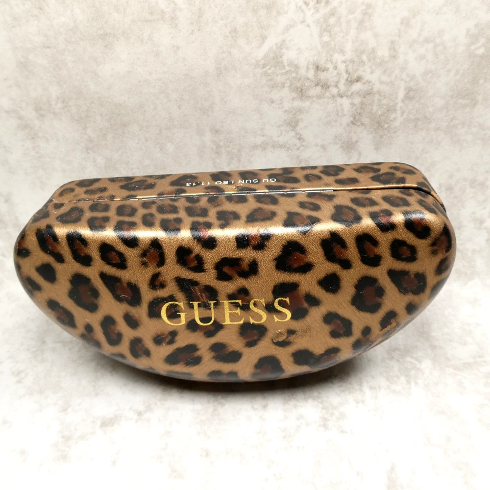 Gafas de sol Guess Anteojos Leopardo Estampado de animales Almeja dura - FUNDA Y TELA Foto 3 de 4