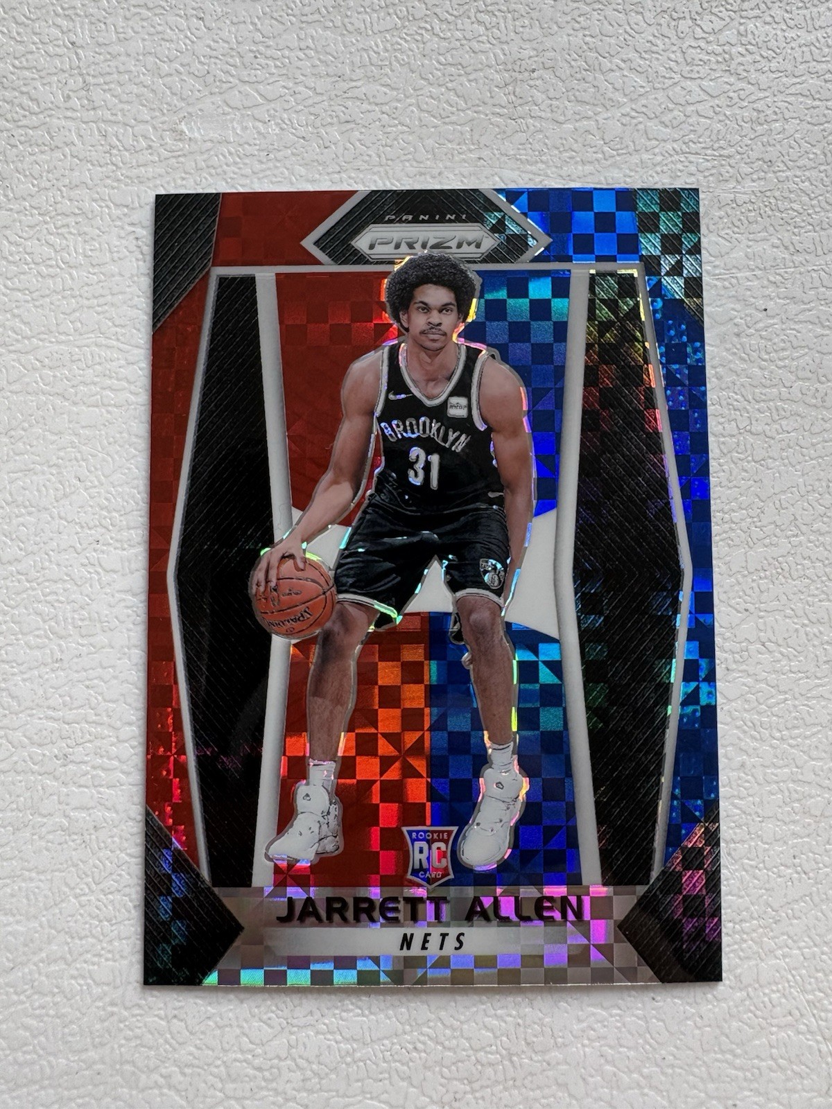 2017 Panini Prizm NBA Jarrett Allen Rookie Card RC Red White Blue #154