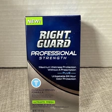 Right Guard Professional Strength Ultimate Fresh Antiperspirant Invisible Orig