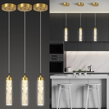 Pendant Lights Kitchen Island 3 Pack, Modern Mini Pendant Light Fixtures with...