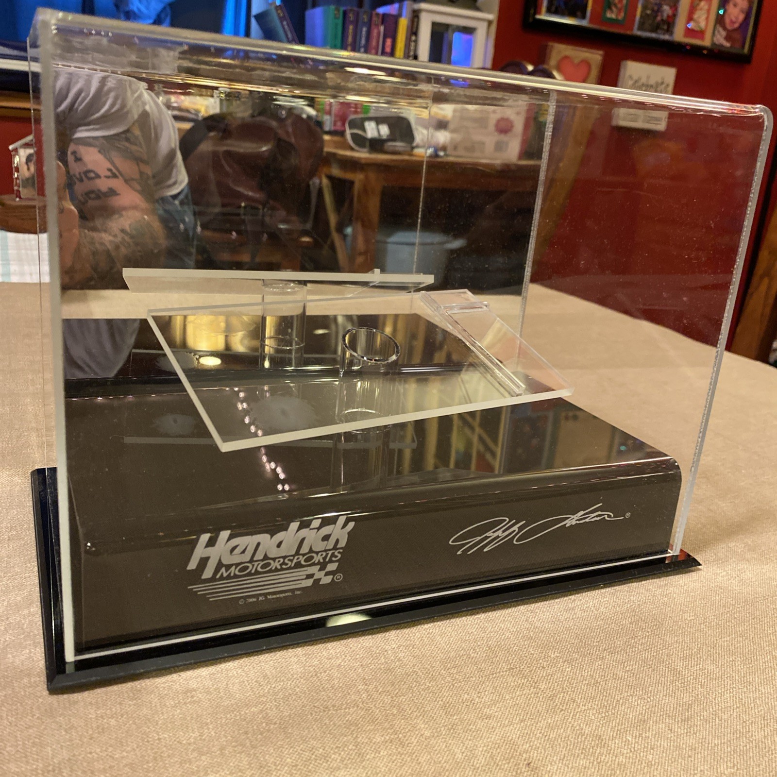 Jeff Gordon Rare Nascar Cup Series 1/24 Diecast Display Case Rare Hendrick Stand