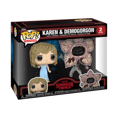 Preorder - Stranger Things Karen & Demogorgon Funko Pop! Figure 2-Pack