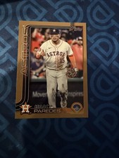 2025 Topps Update Series - Isaac Paredes #US195 Gold Border /2025