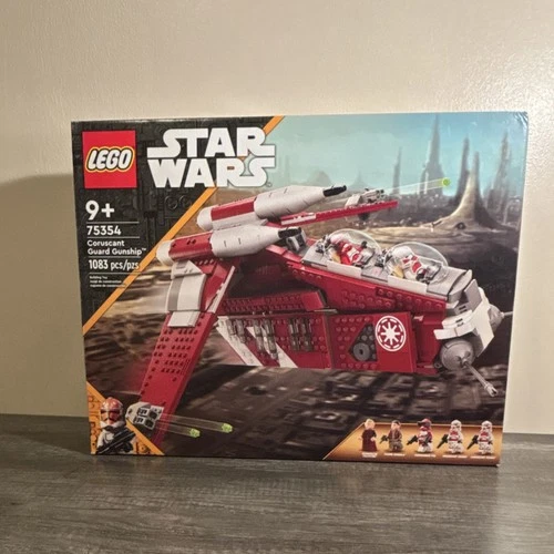 LEGO Star Wars Coruscant Guard Gunship 75354 1083pcs Commander Fox Set