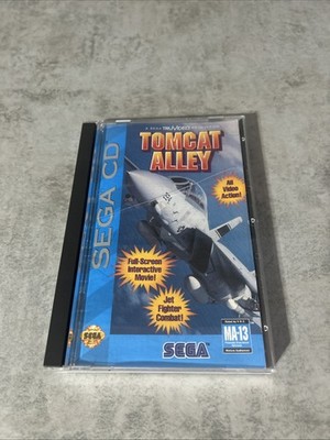 Tomcat Alley (Sega CD, 1994) CIB Complete Tested And Working