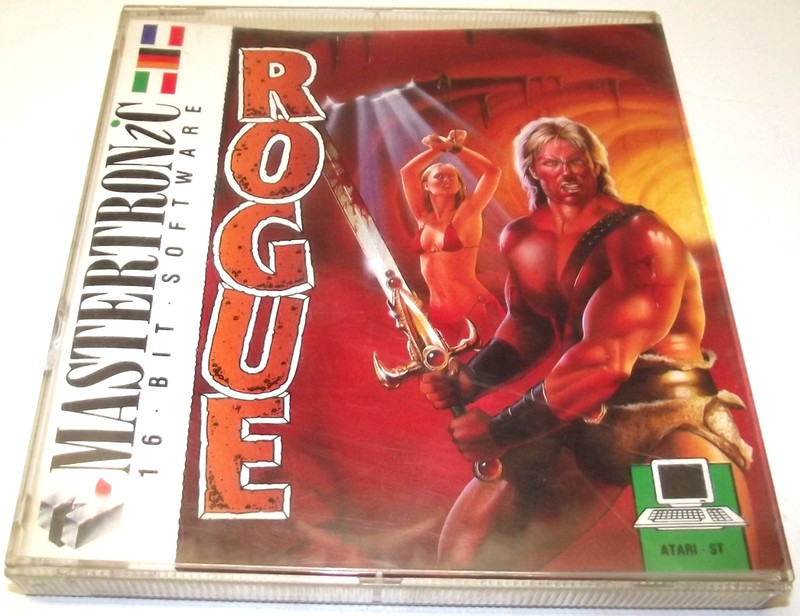 Rogue (Atari ST) COMPLETE IN CASE Mastertronic World's First Roguelike Game!