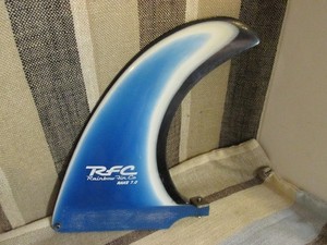 Rainbow Fin Company Classic Rake ~7.0 ~ Blue / White / Black~ Excellent