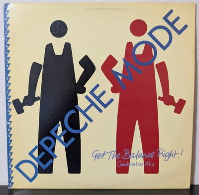 DEPECHE MODE: Get The Balance Right - 4-TRACK US 12'' VINYL 1983 - EX/VG+