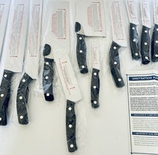 Miracle Blade World Class 13 Piece Knife Set Stainless Steel NEW Open Box*Read