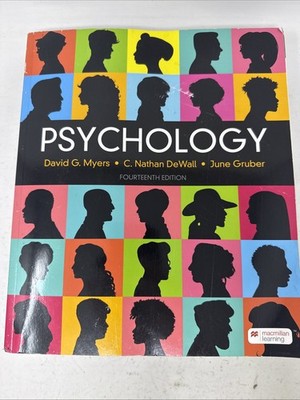 Psychology  14th Ed -Paperback (Myers, DeWall, Gruber) *Minor Cover Blemishes