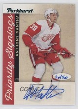 2016 Upper Deck Parkhurst Priority Signings 20/50 Anthony Mantha #PS-AM Auto 0i6
