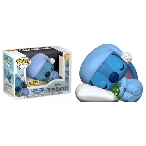 🔥Funko Pop!: Disney Lilo & Stitch - SLEEPING STITCH #1050 HT EXC PROTECT🔥